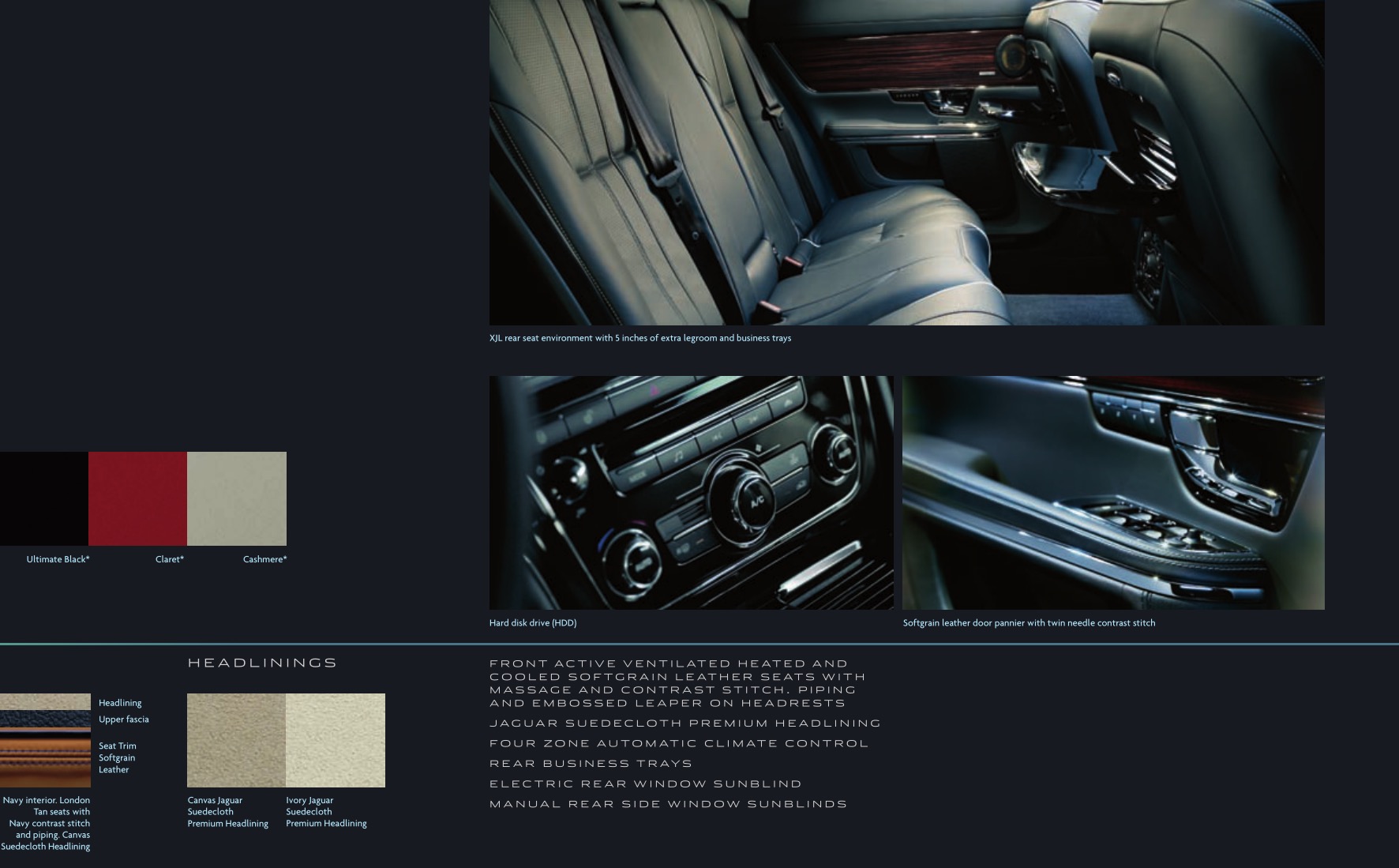 2010 Jaguar XJ Brochure Page 42